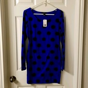 Forever 21 polka dot mini dress NWT